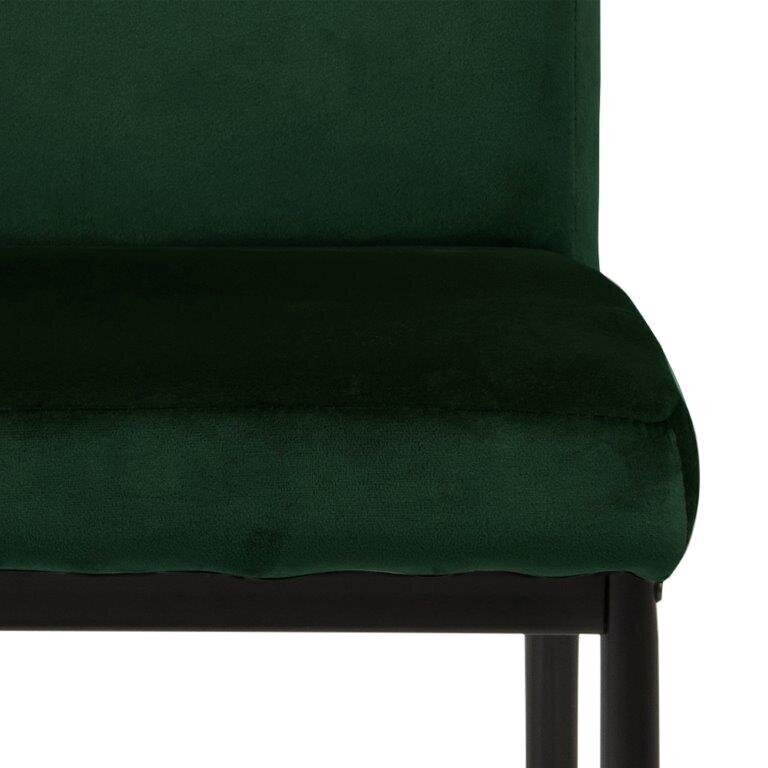 2 tuolin setti Demi, tummanvihreä hinta ja tiedot | Ruokapöydän tuolit | hobbyhall.fi