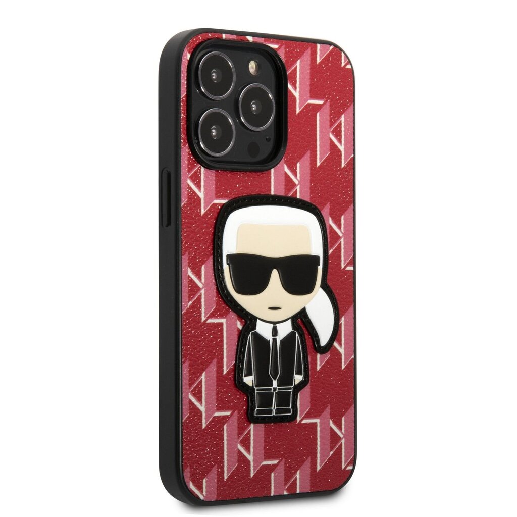 Karl Lagerfeld Monogram Ikonik -kotelo iPhone 13 Pro Max Red hinta ja tiedot | Puhelimen kuoret ja kotelot | hobbyhall.fi