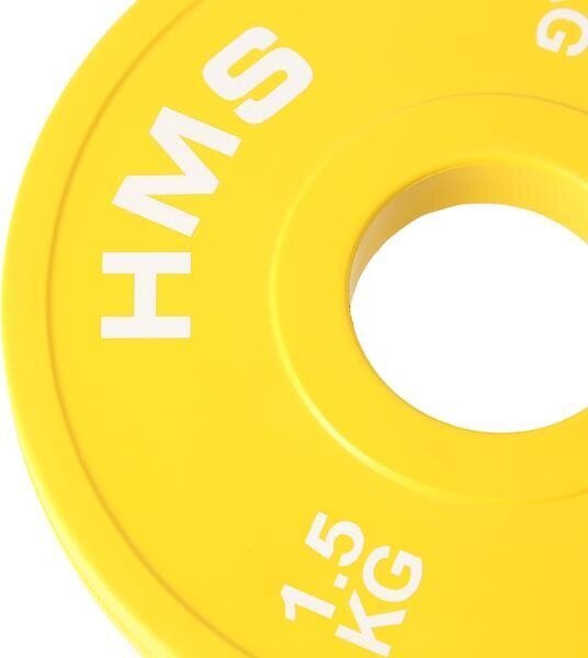 Olympiapaino HMS CBRS15, 2 x 1,5 kg hinta ja tiedot | Käsipainot, kahvakuulat ja voimaharjoittelu | hobbyhall.fi