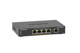 Netgear GS305EPP hallittu L2/L3 Gigabit Ethernet (10/100/1000) Ethernet-virtalähde (PoE) musta hinta ja tiedot | Verkkokytkimet | hobbyhall.fi
