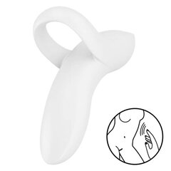 SATISFYER ROHKEA RAKASTAJA SORMI VIBRAATTORI - VALKOINEN hinta ja tiedot | Vibraattorit | hobbyhall.fi