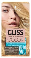 Schwarzkopf Gliss Color -kestoväri, 9-0 luonnollinen vaalea blondi hinta ja tiedot | Schwarzkopf Hajuvedet ja kosmetiikka | hobbyhall.fi