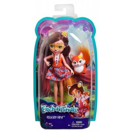 Nukke Enchantimals Felicity Fox lemmikkieläin hinta ja tiedot | Tyttöjen lelut | hobbyhall.fi