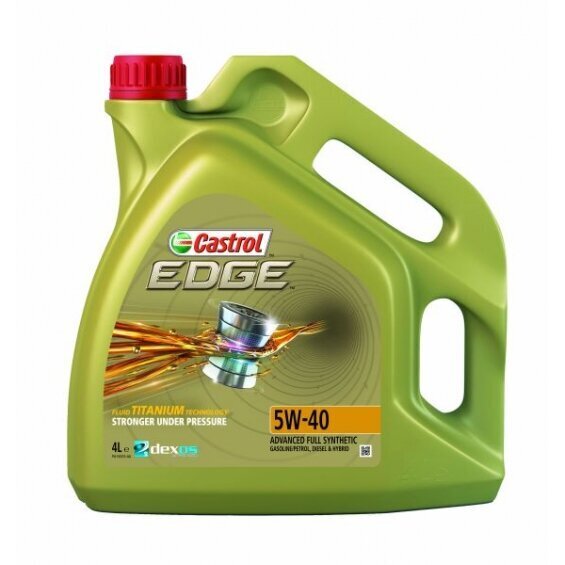 Moottoriöljy CASTROL EDGE 5W40 4L hinta ja tiedot | Moottoriöljyt | hobbyhall.fi