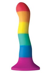 Varpos imitatorius Colours Pride Edition Wave Dildo, įvairių spalvų hinta ja tiedot | Dildot | hobbyhall.fi