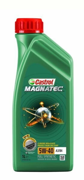 Moottoriöljy CASTROL MAGNATEC 5W40 A3/B4 1L hinta ja tiedot | Moottoriöljyt | hobbyhall.fi