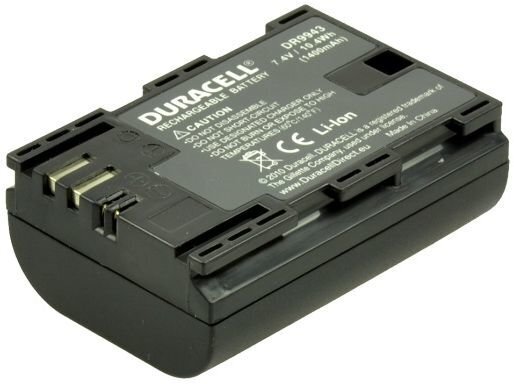 Duracell-akku, analoginen Canon LP-E6, 1400 mAh hinta ja tiedot | Kameran akut | hobbyhall.fi