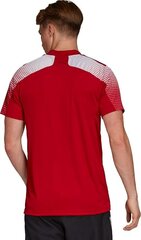 Miesten T-paita Adidas, punainen hinta ja tiedot | Jalkapallovaatteet ja -varusteet | hobbyhall.fi