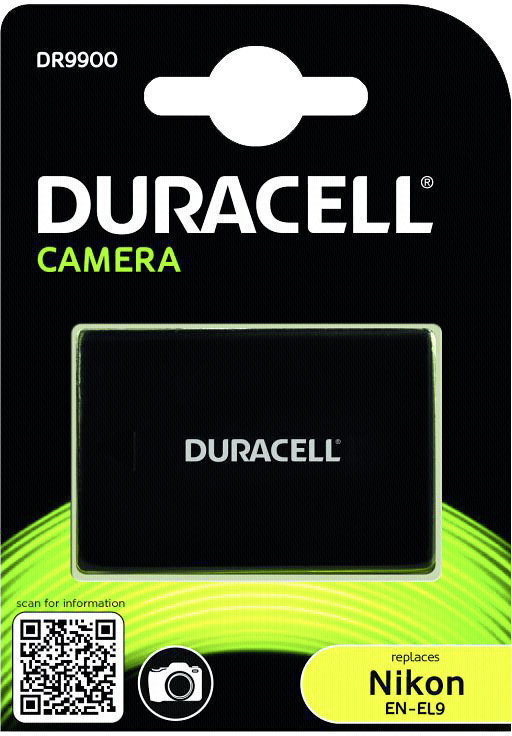 Duracell Premium Analog Nikon EN-EL9 EN-EL9e Akku D40 D60 D3000 D5000 7.4V 1050mAh hinta ja tiedot | Kameran akut | hobbyhall.fi