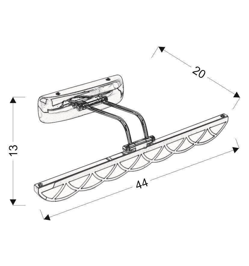 Candellux Move seinävalaisin hinta ja tiedot | Seinävalaisimet | hobbyhall.fi