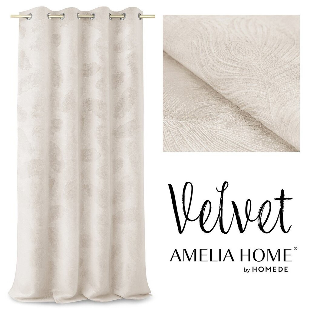 AmeliaHome -verho Velvet hinta ja tiedot | Verhot | hobbyhall.fi