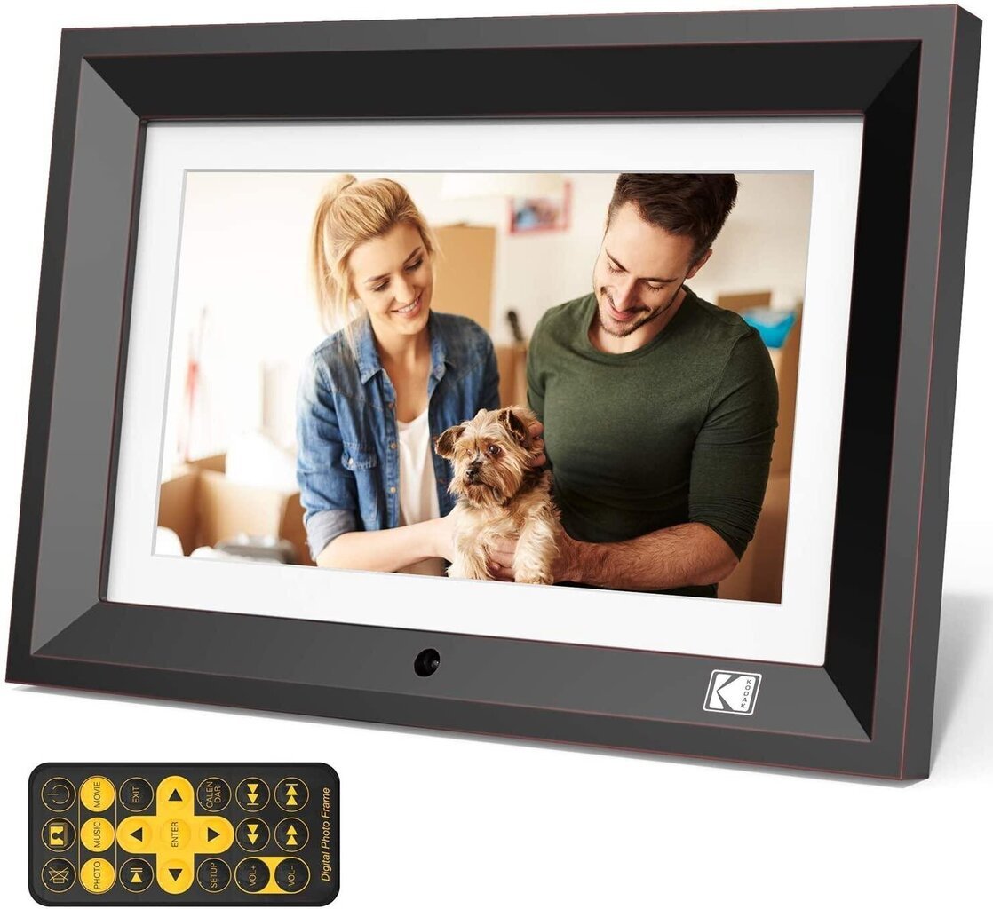 Kodak RDPF-1020W, 32 Gt, musta hinta ja tiedot | Digitaaliset valokuvakehykset | hobbyhall.fi