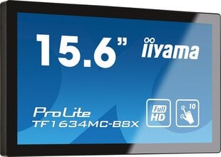 Monitor iiyama TF1634MC-B8X hinta ja tiedot | Näytöt | hobbyhall.fi
