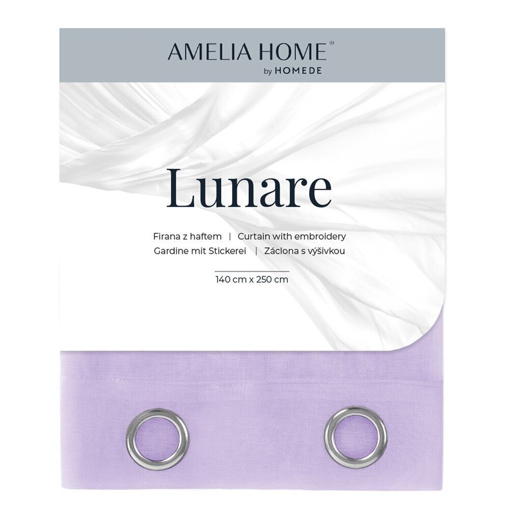 AmeliaHome verho Lunare hinta ja tiedot | Verhot | hobbyhall.fi