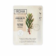 Puhdistava naamio Iroha Nature Hyaluronihappo Tea Tree, 20 ml hinta ja tiedot | Kasvonaamiot ja silmänalusaamiot | hobbyhall.fi