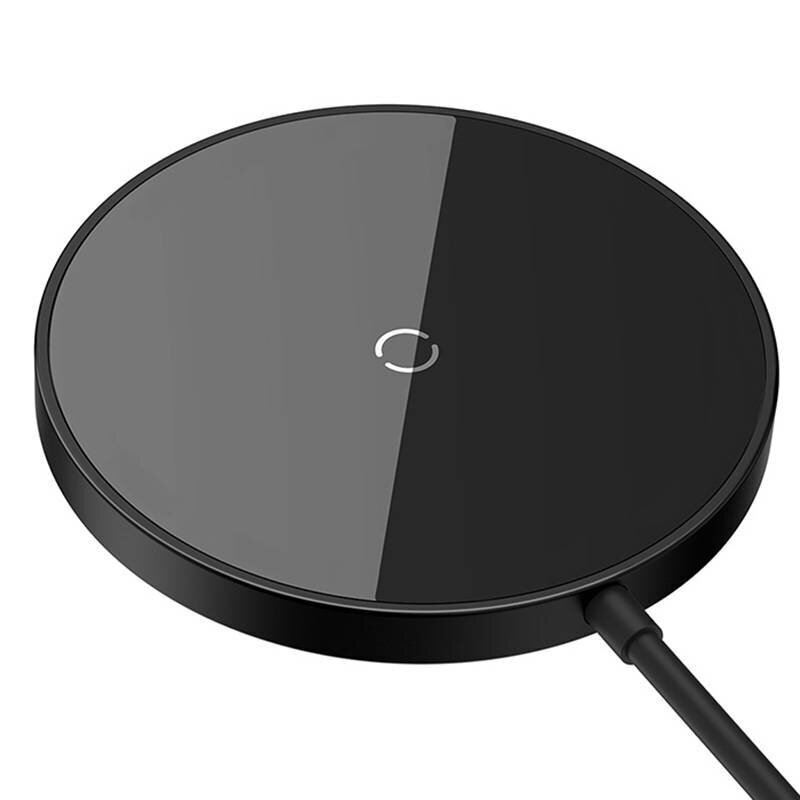 Baseus Simple Mini3 Magnetic Wireless Charger 15W (Black) hinta ja tiedot | Puhelimen laturit | hobbyhall.fi