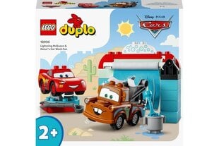 10996 LEGO® DUPLO Disney Salama McQueenin ja Martin hauska autopesu hinta ja tiedot | LEGOT ja rakennuslelut | hobbyhall.fi