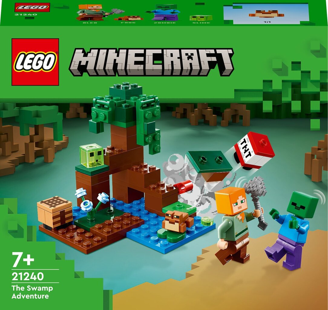 21240 LEGO® Minecraft Seikkailu suolla hinta 