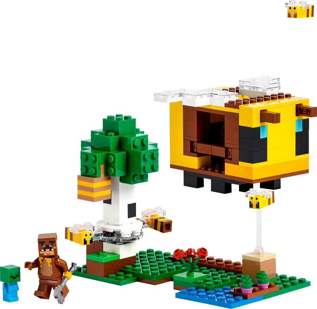 21241 LEGO® Minecraft Mehiläispesä hinta ja tiedot | LEGOT ja rakennuslelut | hobbyhall.fi