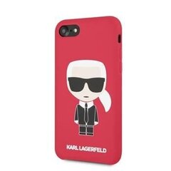 Karl Lagerfeld Full Body Silicone Case iPhone 7/8/SE2020, punainen hinta ja tiedot | Puhelimen kuoret ja kotelot | hobbyhall.fi