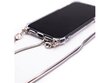Evelatus Xiaomi Note 8 Pro Silicone TPU Transparent with Necklace Strap Silver hinta ja tiedot | Puhelimen kuoret ja kotelot | hobbyhall.fi