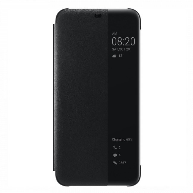 Huawei Mate 20 Lite View Flip Cover Black hinta ja tiedot | Puhelimen kuoret ja kotelot | hobbyhall.fi