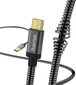 Hama 001736250000, microUSB-USB A, 1,5 m hinta ja tiedot | Puhelinkaapelit | hobbyhall.fi