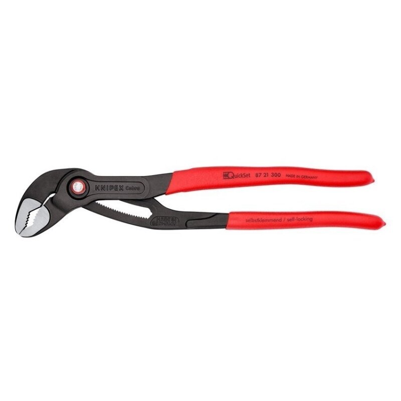 Vesipumppupihdit COBRA QuickSet 300mm D70mm, Knipex hinta ja tiedot | Käsityökalut | hobbyhall.fi