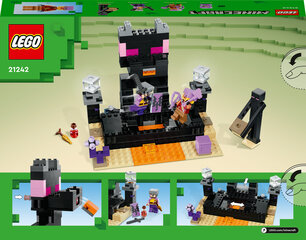 21242 LEGO® Minecraft Endin areena hinta ja tiedot | LEGOT ja rakennuslelut | hobbyhall.fi