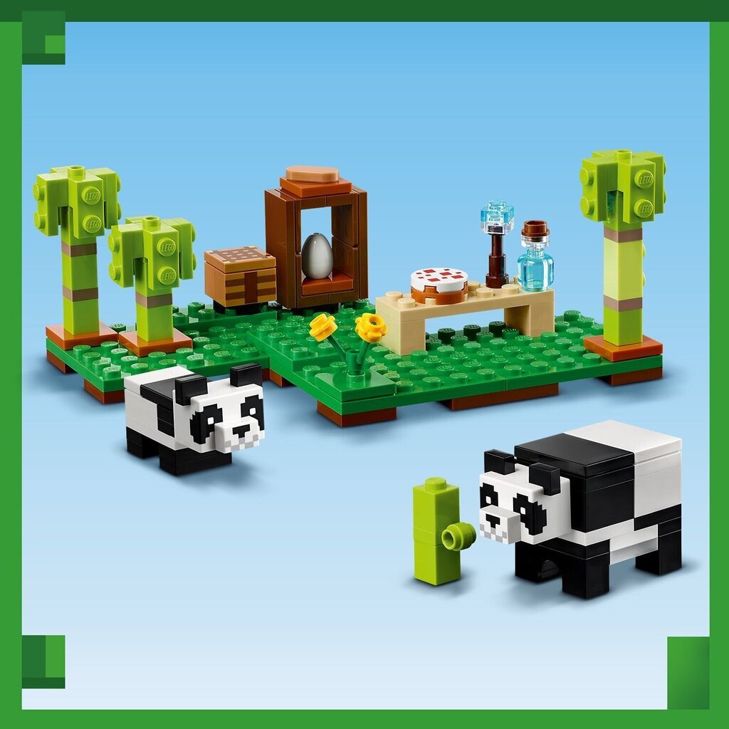 21245 LEGO® Minecraft Pandatalo hinta ja tiedot | LEGOT ja rakennuslelut | hobbyhall.fi