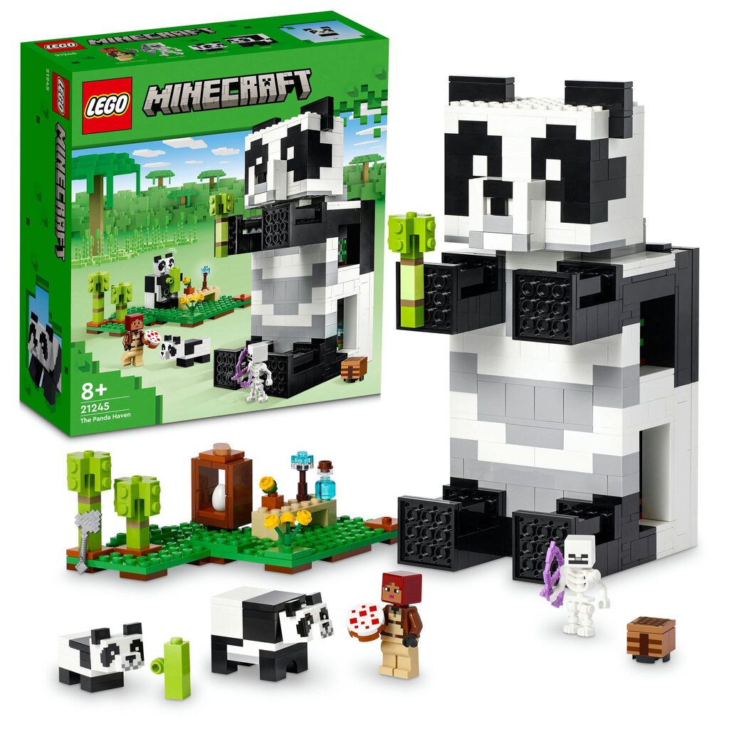 21245 LEGO® Minecraft Pandatalo hinta ja tiedot | LEGOT ja rakennuslelut | hobbyhall.fi