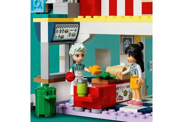 41728 LEGO® Friends Kahvila Heartlake hinta ja tiedot | LEGOT ja rakennuslelut | hobbyhall.fi