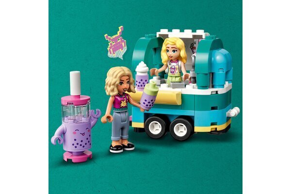 41733 LEGO® Friends Bubble Road -kahvila pyörillä hinta ja tiedot | LEGOT ja rakennuslelut | hobbyhall.fi