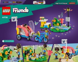 41738 LEGO® Friends koirien pelastuspyörä hinta ja tiedot | LEGOT ja rakennuslelut | hobbyhall.fi