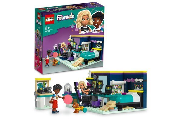 41755 LEGO® Friends Novan huone hinta ja tiedot | LEGOT ja rakennuslelut | hobbyhall.fi