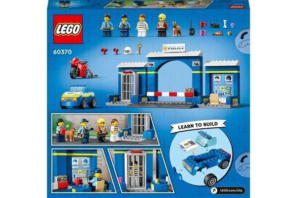 60370 LEGO® City Poliisiasema - Chase hinta ja tiedot | LEGOT ja rakennuslelut | hobbyhall.fi