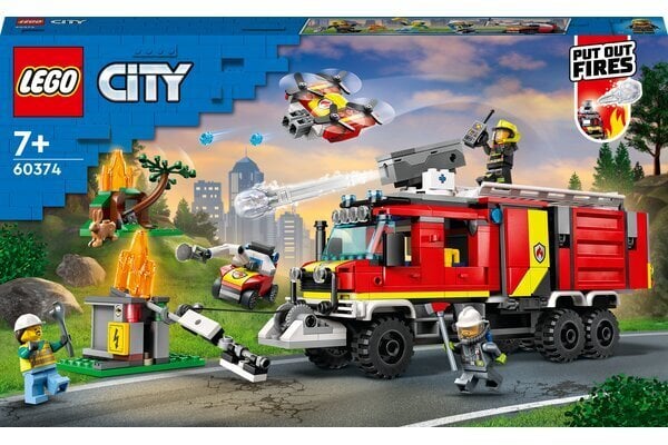 60374 LEGO® City Maastopalokunta hinta ja tiedot | LEGOT ja rakennuslelut | hobbyhall.fi