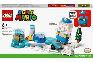 71415 LEGO® Super Mario™ -lisäsetti Ice Mario -asu ja jäämaailma hinta ja tiedot | LEGOT ja rakennuslelut | hobbyhall.fi