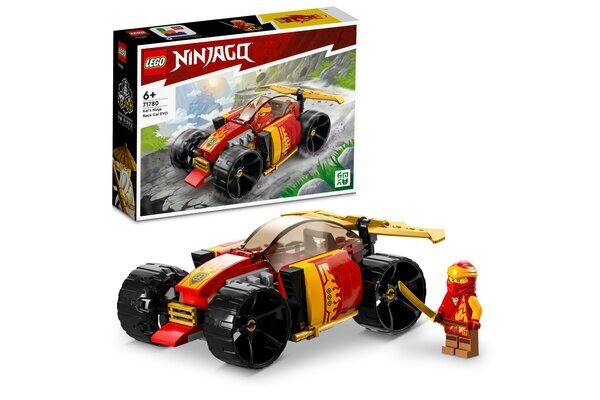 71780 LEGO® NINJAGO Kain ninjakilpa-auto EVO hinta ja tiedot | LEGOT ja rakennuslelut | hobbyhall.fi