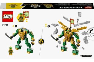 71781 LEGO® NINJAGO Lloydin robottitaistelu EVO hinta ja tiedot | LEGOT ja rakennuslelut | hobbyhall.fi