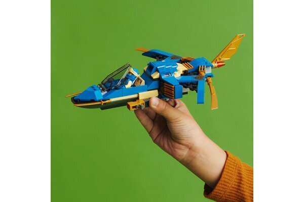 71784 LEGO NINJAGO® Jay Lightning -lentokone EVO hinta ja tiedot | LEGOT ja rakennuslelut | hobbyhall.fi