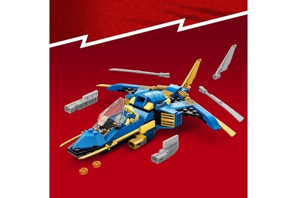 71784 LEGO NINJAGO® Jay Lightning -lentokone EVO hinta ja tiedot | LEGOT ja rakennuslelut | hobbyhall.fi