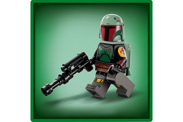 75344 LEGO® Star Wars™ Boba Fett Starship™ Microfighter -mikrohävittäjä hinta ja tiedot | LEGOT ja rakennuslelut | hobbyhall.fi