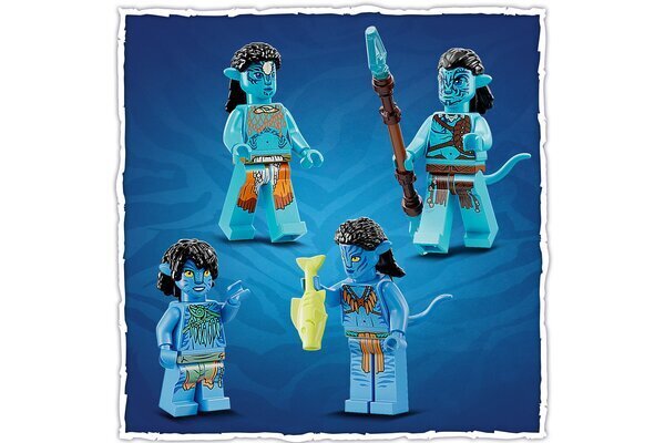 75578 LEGO® Avatar Metkayinan koti riutalla hinta ja tiedot | LEGOT ja rakennuslelut | hobbyhall.fi