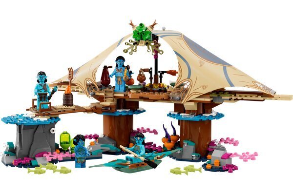 75578 LEGO® Avatar Metkayinan koti riutalla hinta ja tiedot | LEGOT ja rakennuslelut | hobbyhall.fi