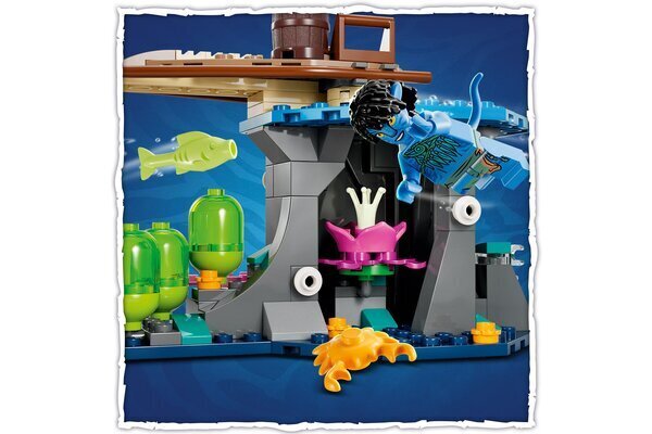 75578 LEGO® Avatar Metkayinan koti riutalla hinta ja tiedot | LEGOT ja rakennuslelut | hobbyhall.fi
