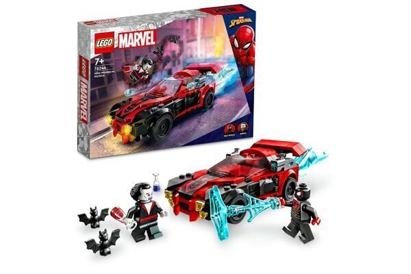 76244 LEGO® Marvel Miles Morales vs. Morbius hinta ja tiedot | LEGOT ja rakennuslelut | hobbyhall.fi