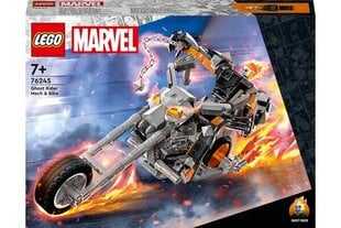 76245 LEGO® Marvel Aaveajajan robottihaarniska ja moottoripyörä hinta ja tiedot | LEGOT ja rakennuslelut | hobbyhall.fi