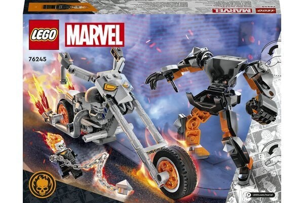 76245 LEGO® Marvel Aaveajajan robottihaarniska ja moottoripyörä hinta ja tiedot | LEGOT ja rakennuslelut | hobbyhall.fi