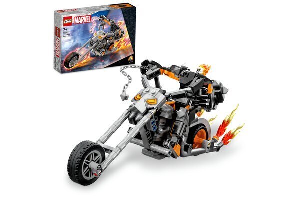 76245 LEGO® Marvel Aaveajajan robottihaarniska ja moottoripyörä hinta ja tiedot | LEGOT ja rakennuslelut | hobbyhall.fi